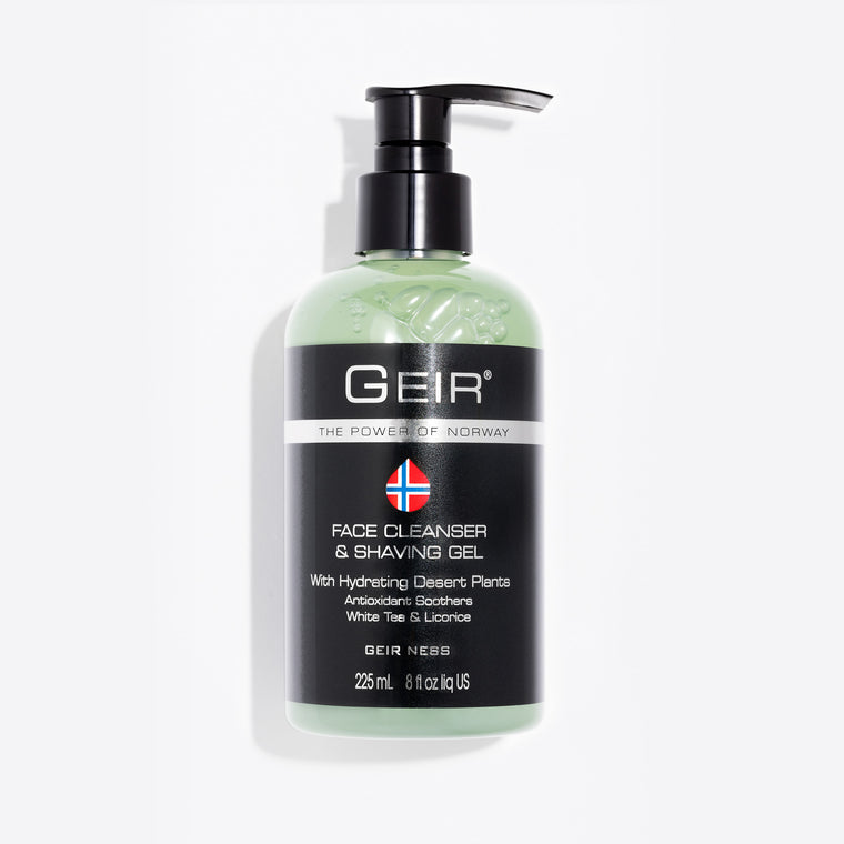 Geir Face Cleanser & Shaving Gel