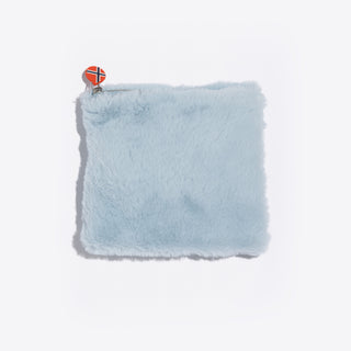Plush Blue Bag