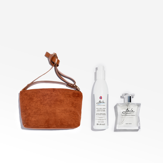 Laila Hammerfest Faux Suede Bag Set